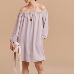 Wilfred Off-Shoulder Duree Midi Dress